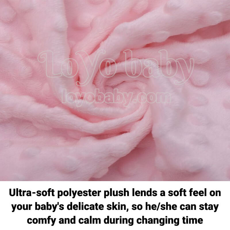 plush diaper changing pad covers set fit flat and contourd changing pad soft for baby boys and girls