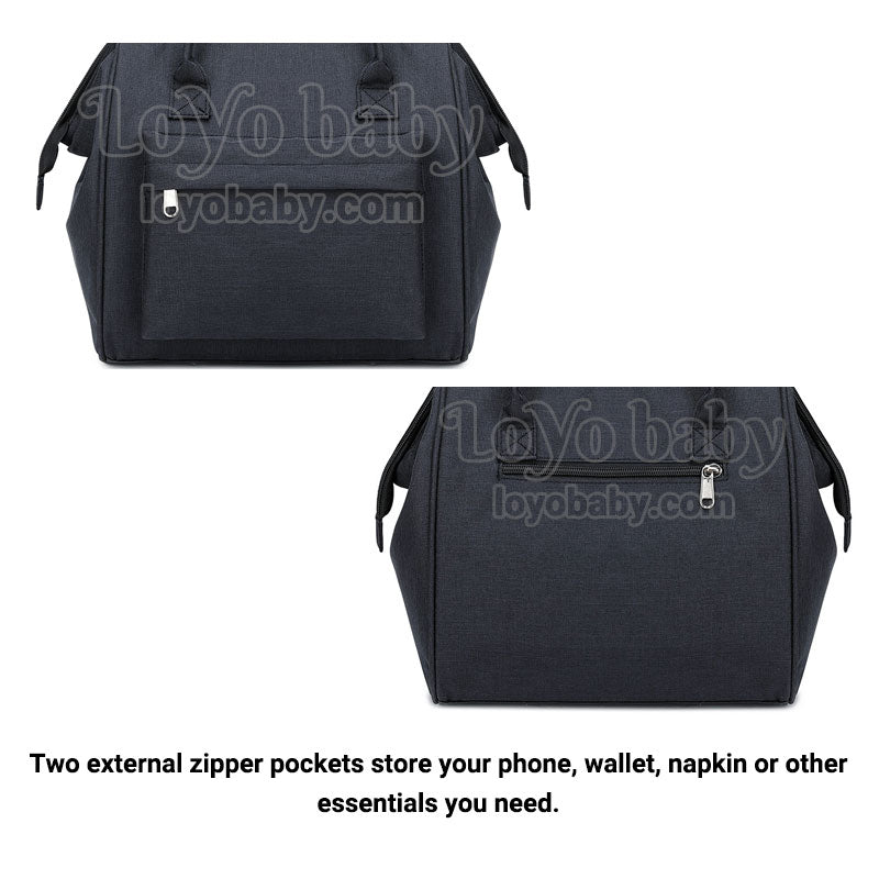 spacious fashionable women lunch purse with multiple pockets