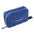 blue compact hanging toiletry travel bag for women and men