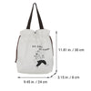 canvas insulated foldable drawing lunch bag for adults dimensions
