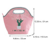 dimensions of fashion adults cotton canvas cactus lunch tote bag