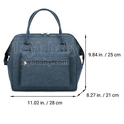 dimensions of stylish spacious lunch tote bag for women