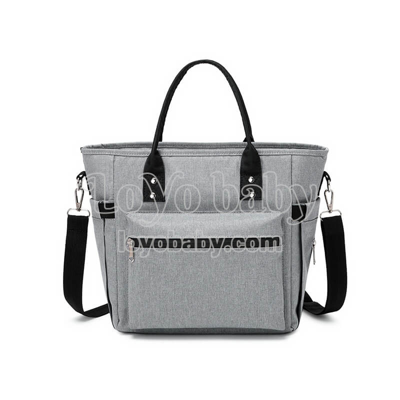 fashion womens gray crossbody lunch bag for work