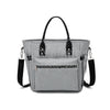 fashion womens gray crossbody lunch bag for work