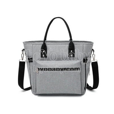 fashion womens gray crossbody lunch bag for work