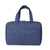 navy blue tote travel bag for toiletries with handles for men and women