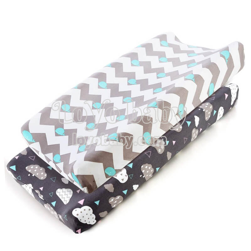 Changing pad cover with hole in middle best sale