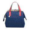 stylish navy insulated women lunch tote bag for work